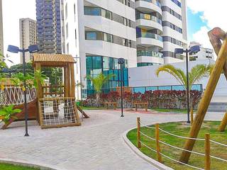 Playground - Condíminio Alameda Imperial - Recife - PE, kleyton abreu arquitetura kleyton abreu arquitetura 庭院