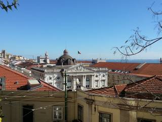 Apartamento Lisboa, BCA Arquitetura BCA Arquitetura Moderne woonkamers