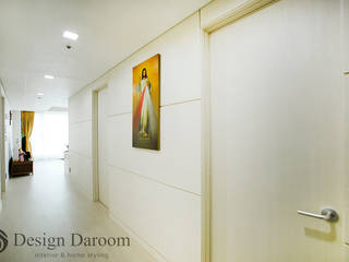 송파동 레이크 해모로 , Design Daroom 디자인다룸 Design Daroom 디자인다룸 Modern Corridor, Hallway and Staircase