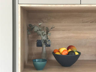 Cuisine, SLAI SLAI Built-in kitchens Wood Wood effect