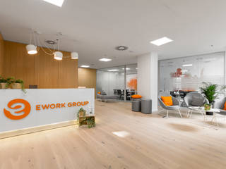 projekt wnętrza biura, Dmowska design Dmowska design Commercial spaces