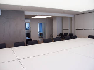 Biuro w Niemczech, Bautech Sp. Z O.O. Bautech Sp. Z O.O. Commercial spaces Concrete Grey