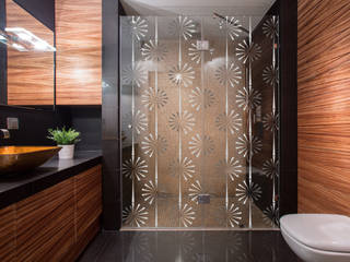 Applicazioni di piastrelle di vetro, Shiny Glass Tiles Shiny Glass Tiles Asian style bathrooms