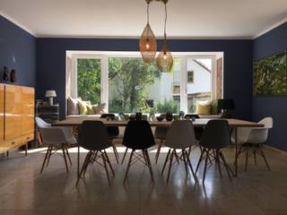 Esszimmer Vorher/Nachher, VON SEEFRIED interiors VON SEEFRIED interiors Modern dining room