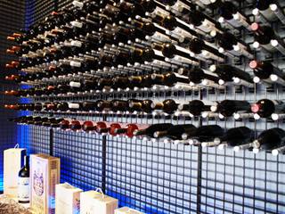 Personalized Wine Rack by Cobermaster Concept, Cobermaster Concept Cobermaster Concept ห้องเก็บไวน์ เหล็ก