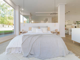 REFORMA Y DECORACION DE NUESTRAS OFICINAS, Become a Home Become a Home Scandinavian style bedroom