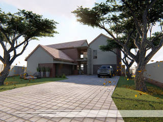 House Ramokoena, Property Commerce Architects Property Commerce Architects Maisons modernes
