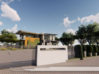 House to Office, Property Commerce Architects Property Commerce Architects Modern houses