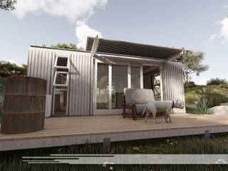 Container House, Property Commerce Architects Property Commerce Architects Maisons industrielles