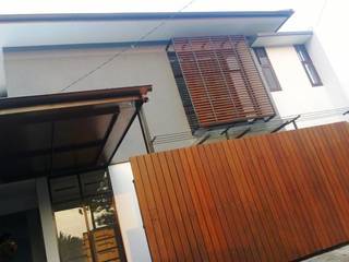 Cipaku House, Kahuripan Architect Kahuripan Architect Modern walls & floors Bricks