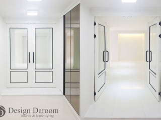 광장동 현대홈타운 53평형, Design Daroom 디자인다룸 Design Daroom 디자인다룸 الممر الحديث، المدخل و الدرج