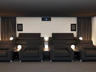 Home Cinema Room, Surrey UK, Custom Controls Custom Controls Elettronica