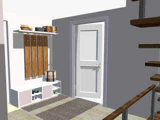 Redesign Eingangsbereich | EFH | Allgäu, VISUAL BUHO Homestaging & Redesign VISUAL BUHO Homestaging & Redesign