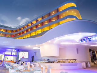 Temptation Cancun Resort / Cancun, Mexico, AXOLIGHT AXOLIGHT Коммерческие помещения
