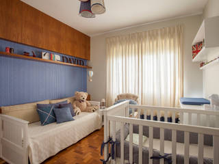 Dormitório Menino, Marcella Loeb Marcella Loeb Quartos de bebê Azul