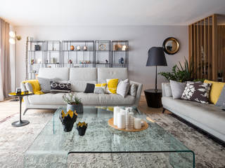 Appartement Wilson - Bordeaux, Julie Chatelain Julie Chatelain Modern living room