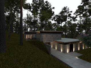 Casa en el bosque, JSM Arquitectos JSM Arquitectos Country house