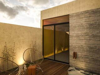Casa 1+1, Sitma Arquitectura Sitma Arquitectura モダンスタイルの寝室
