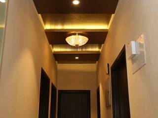 Mr. Tarun Bansal, Deonar, Aesthetica Aesthetica Minimalist corridor, hallway & stairs