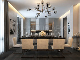 Legend Apartment. Апартаменты в Легенде., NEUMARK NEUMARK Minimalist dining room