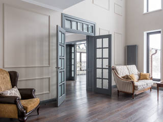 Двери Кантри в интерьере, Брянский лес Брянский лес Modern style doors Wood Wood effect