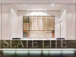 Slate-Lite Pedra natural fina e flexível , House Frame Wallpaper & Fabrics House Frame Wallpaper & Fabrics 商業空間