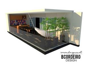 Varanda Gourmet, BCordeiro Design BCordeiro Design Varandas, alpendres e terraços modernos