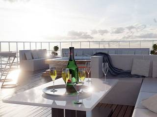 Allestimento ponte yacht, Alessandro Chessa Alessandro Chessa 모던스타일 요트 & 제트기