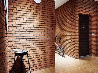 在游大俠裡找自己, 舍子美學設計有限公司 舍子美學設計有限公司 Modern Walls and Floors