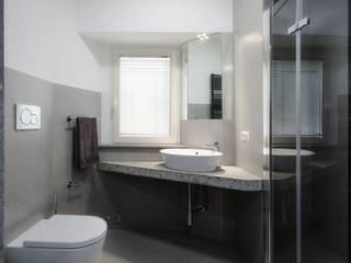 Casa-Cannocchiale, MAMESTUDIO MAMESTUDIO Minimalist style bathroom