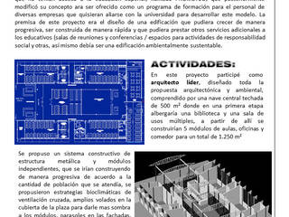 Propuesta arquitectónica, para un módulo de servicios educativos de crecimiento progresivo, JOSE RAFAEL FERERO ARQUITECTO JOSE RAFAEL FERERO ARQUITECTO