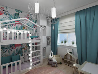 FLAMINGO - POKÓJ DZIEWCZYNKI, Creoline Creoline Baby room