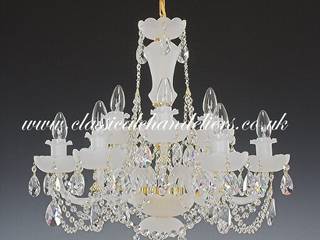 Frosted Chandeliers, Classical Chandeliers Classical Chandeliers Moderne woonkamers