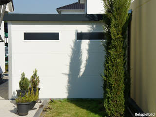 GO-ISO - hochwertiges Gartenhaus isoliert 3,16 x 2,00 m, Trapezblech Gonschior oHG Trapezblech Gonschior oHG Garden Shed Metal White