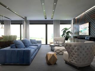 Open Space, BENEDITO MARTINS BENEDITO MARTINS Modern living room