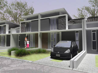 Grand Calista Real Estate, Kahuripan Architect Kahuripan Architect منزل عائلي صغير طوب