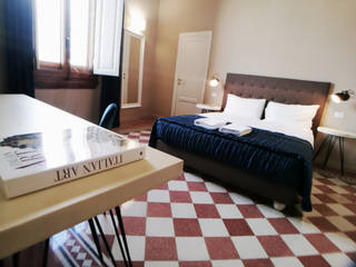 B&B La GranContessa a Firenze - Florence Tuscany, Studio Bennardi - Architettura & Design Studio Bennardi - Architettura & Design Modern style bedroom
