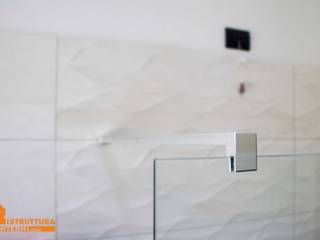 ristrutturazione appartamento di 155 mq, Alfons Pepaj Alfons Pepaj 現代浴室設計點子、靈感&圖片