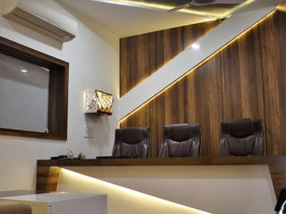 Stylized Modern Office Interior Project, DV Interiors DV Interiors Commercial spaces