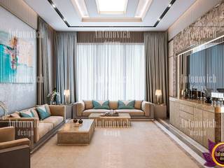 ​Art architecture and design of Katrina Antonovich, Luxury Antonovich Design Luxury Antonovich Design Modern Living Room