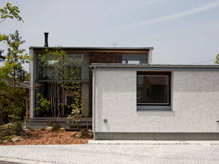 北欧家具の似合う開放的で洗練された平屋, kisetsu kisetsu Scandinavische huizen