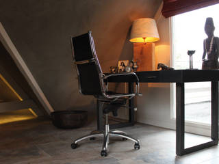 Penthouse in Den Haag, Alex Janmaat Interieurs & Kunst Alex Janmaat Interieurs & Kunst Moderne Arbeitszimmer