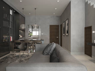 BANDAR MUTIARA , Zeitlus Design Zeitlus Design Modern living room