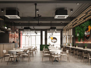 JAMES FOO WESTERN FOOD RESTAURANT, Zeitlus Design Zeitlus Design Commercial spaces