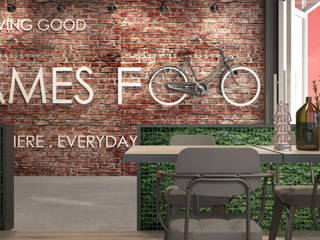 JAMES FOO WESTERN FOOD RESTAURANT, Zeitlus Design Zeitlus Design Espacios comerciales