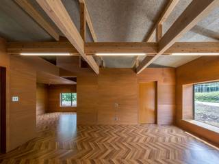 TH-HOUSE, Yama Design Yama Design Skandinavische Wohnzimmer Holz