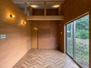 TH-HOUSE, Yama Design Yama Design Scandinavian style bedroom Wood