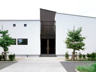 変形敷地に建つ戸建て感覚の集合住宅, 一級建築士事務所A-SA工房 一級建築士事務所A-SA工房 Reihenhaus Holz Holznachbildung