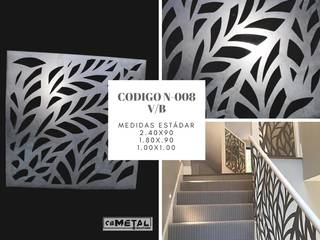 Celosía Metálica, SUPERCUT MEXICO SUPERCUT MEXICO Casas: Ideas, imágenes y decoración Metal