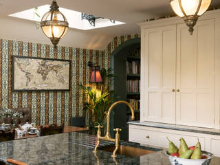 The House of Hackney Kitchen by deVOL, deVOL Kitchens deVOL Kitchens Eclectic style kitchen Solid Wood Multicolored